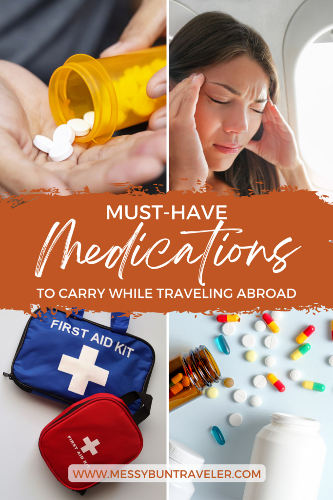 medications to carry while traveling abroad