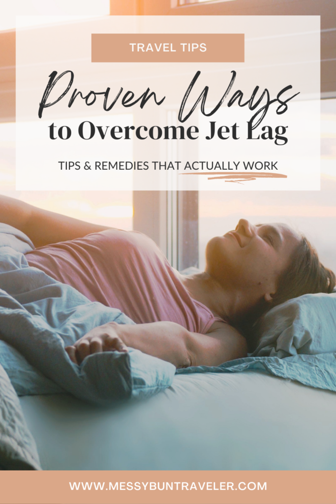 overcome jet lag