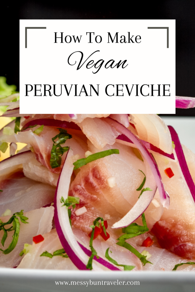 Vegan Peruvian-Inspired Ceviche by Reina Conboy