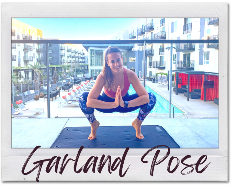 garland yoga pose