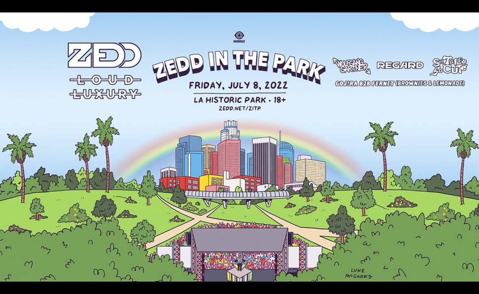 zedd in the park 2022 lineup